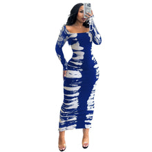 Load image into Gallery viewer, “Come See Me” Sexy Tie-dye Dress
