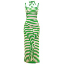 Load image into Gallery viewer, Summertime Flow Sexy Halter Dress
