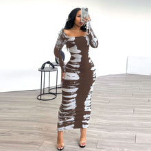 Load image into Gallery viewer, “Come See Me” Sexy Tie-dye Dress
