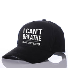 Load image into Gallery viewer, I can&#39;t Breathe Summer Hat Adjustable Sports Hats Baseball Caps
