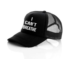 Load image into Gallery viewer, I can&#39;t Breathe Summer Hat Adjustable Sports Hats Baseball Caps
